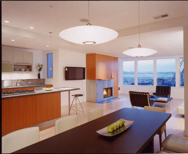 green street residence &#8\2\1\1; dining with living beyond: photo: michael 22