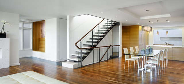 pacific avenue: the pacific avenue residence is a complete rebuild of a mid cen 7