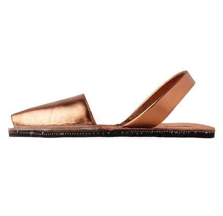 riudvaets metallic avarca sandals – copper 8