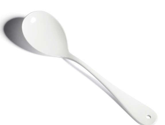 variopinte enameled salad server – the spoon 8