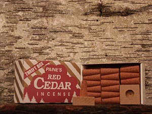 Red Cedar Incense Cones portrait 3