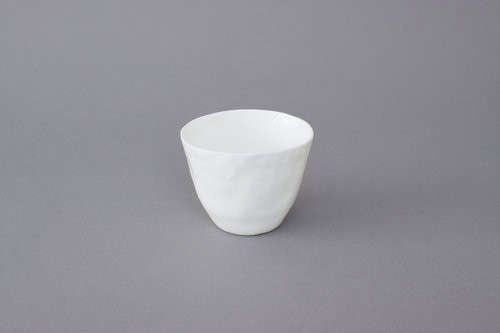 Kajsa Cramers Porcelain Clay Bowl  White portrait 4