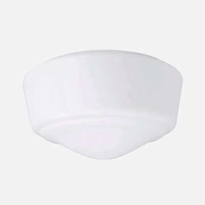 6 inch white fitter lampshade 8