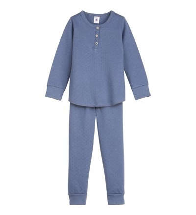 petit bateau girl’s pajamas – opale blue 8