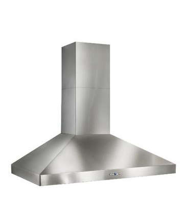 colonne – 36 in. stainless steel chimney range hood 8