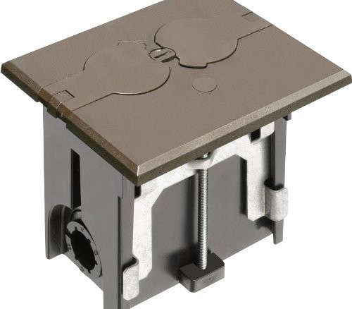 arlington flbaf101br 1 adjustable floor box kit 8