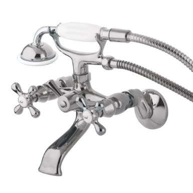 kingston brass ks265c clawfoot tub wall mount faucet 8