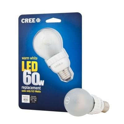 cree 9.5 watt warm white led light bulb 8