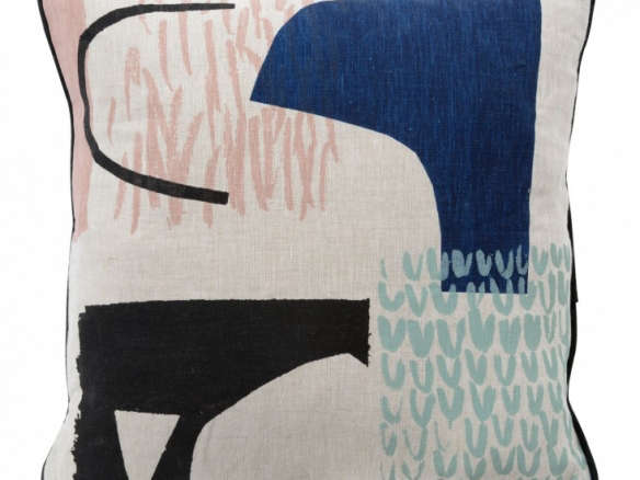 laura slater assemble mint and navy cushion 8