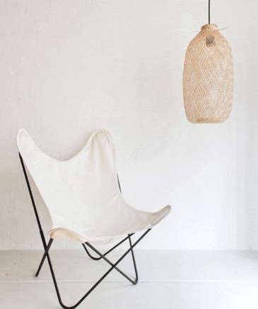 aa butterfly chair – black structure 8