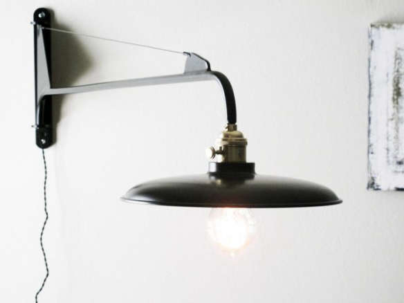 Black Jib Lamp, Atelier De Troupe Table Lamp