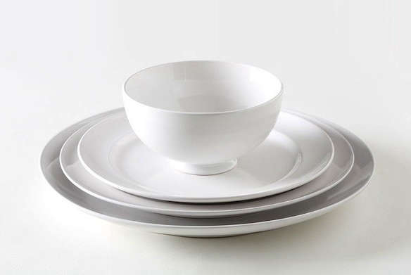 billy cotton: white dinnerware 8