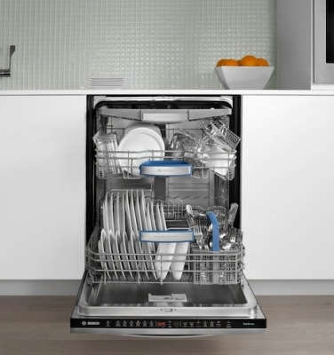 Bosch new series 800 dishwasher in situ  
