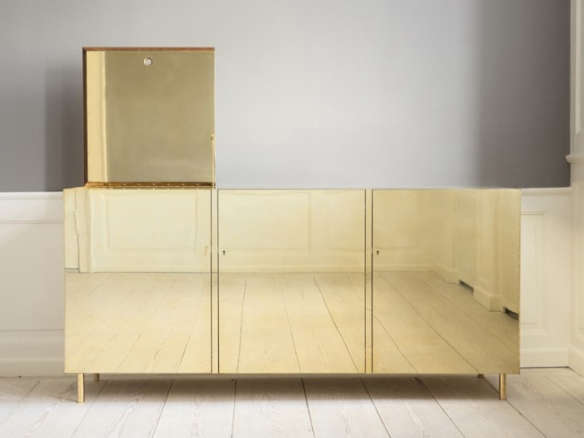 the brass cabinet 8