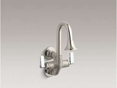 Cannock double lever handle wash sink faucet  
