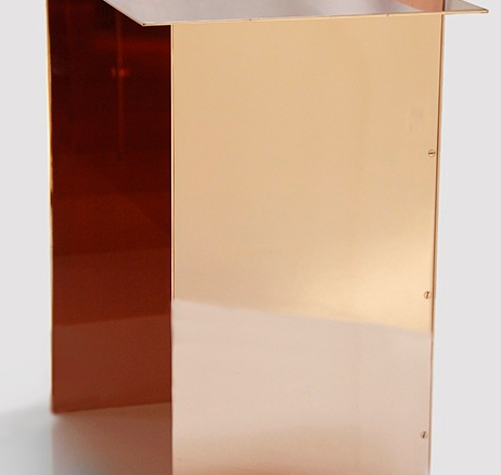 copper side table 8