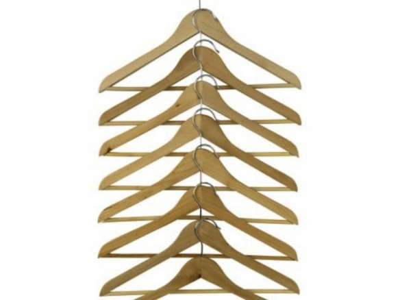 bumerang curved clothes hanger 8