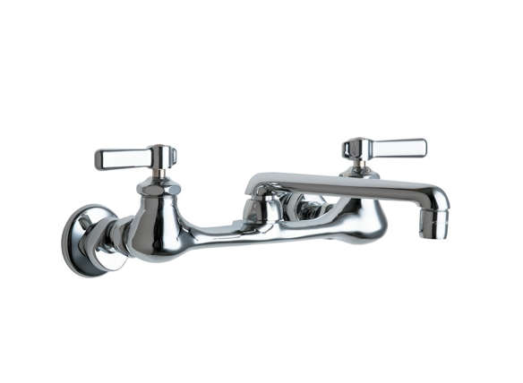 chicago faucets 540 ldabcp wall mounted sink faucet 8