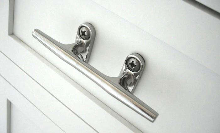 Nautical Hardware 7 Cleats For Home, Nautical Dresser Handles