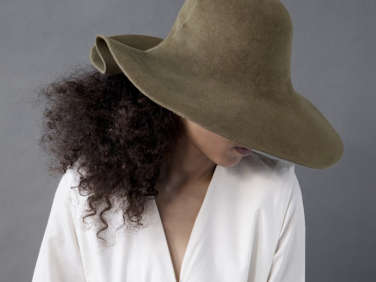Slow Fashion Haute Handmade Hats from New York portrait 11