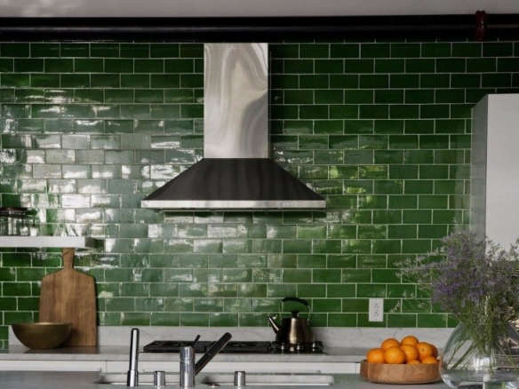 DISC Interiors green tiles 10  