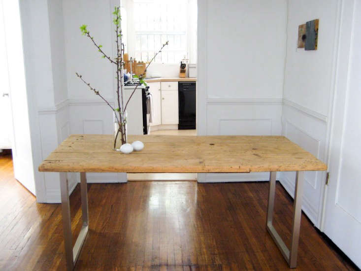 DIY: An Old-Meets-New Dining Table (for Under $125) - Remodelista