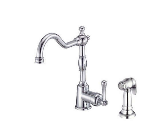 danze opulence single handle deck mount kitchen faucet 8