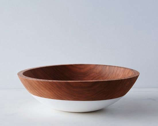 hand dipped cherry wood bowl 8