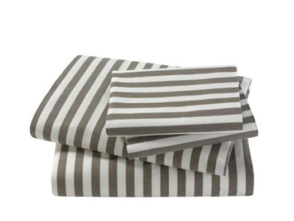 draper stripe sheet set 8