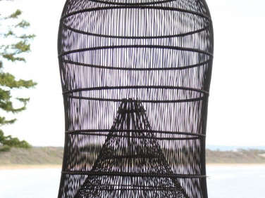 Net Gains 5 Fishing Baskets as Sculptural Lights portrait 9