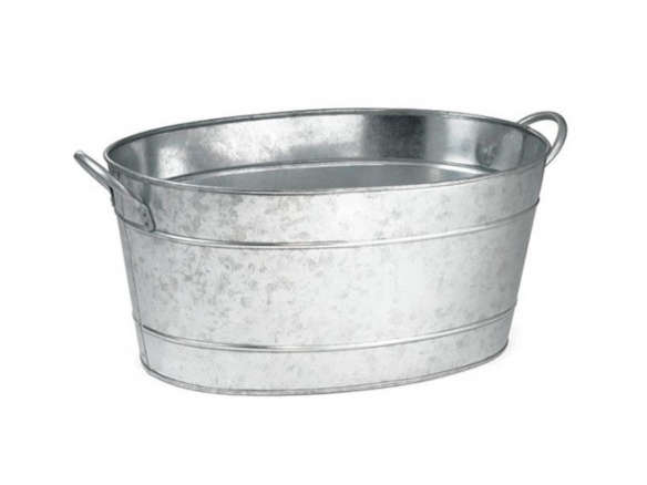 galvanized oval wash tubs 8
