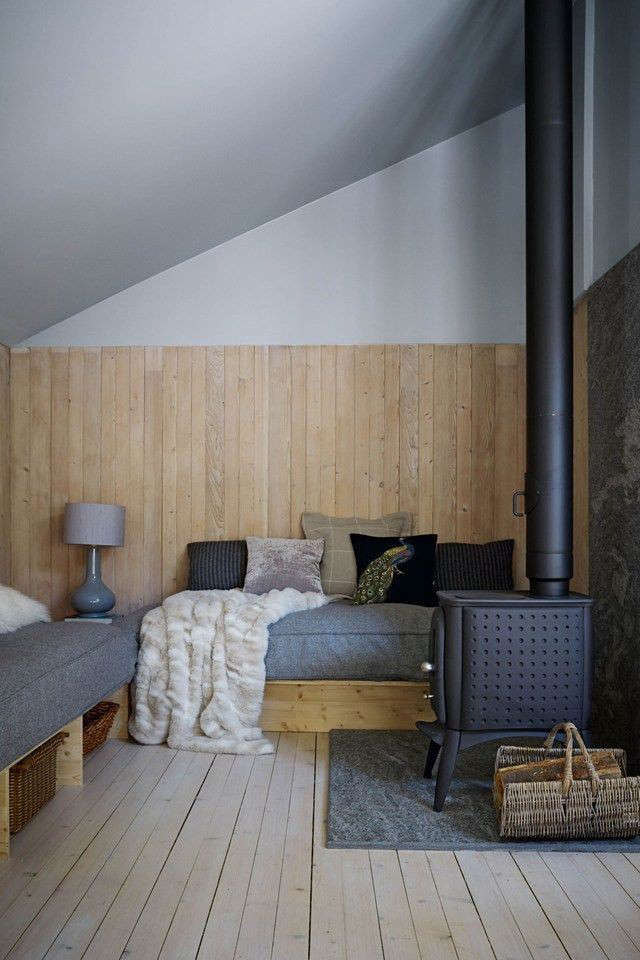 a wintry scene from swish chalet: an alpine remodel by jonathan tuckey. 9