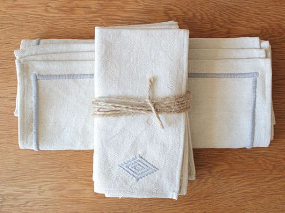 heather taylor home cotton dinner napkins and placemats 8