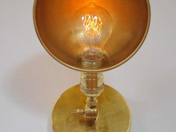 petite wall lamp with parabolic shade 8