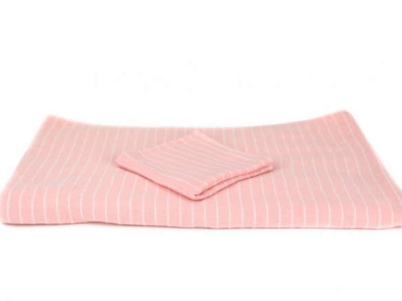 pin stripe towel – pink 8