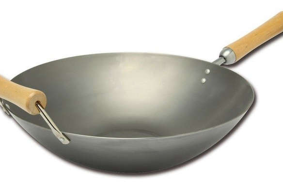 joyce chen 21 9972 classic series carbon steel wok 8