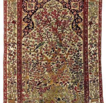 antique lavar kerman rugs 8
