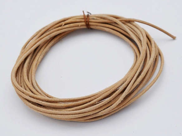natural leather cord 8