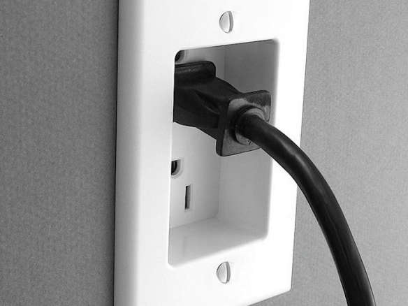Leviton recessed outlet  