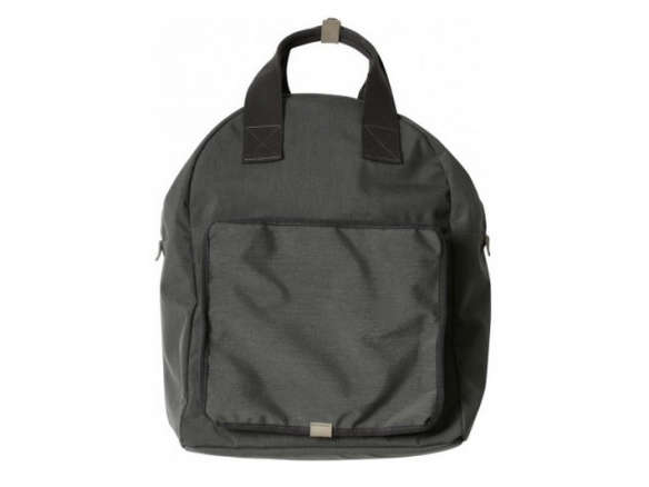 Military Backpack in Nylon Canvas portrait 3
