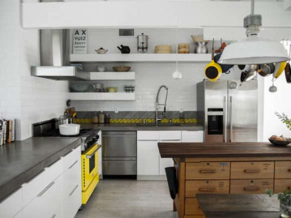 Steal This Look A Deep Yellow Shaker Kitchen in London portrait 17