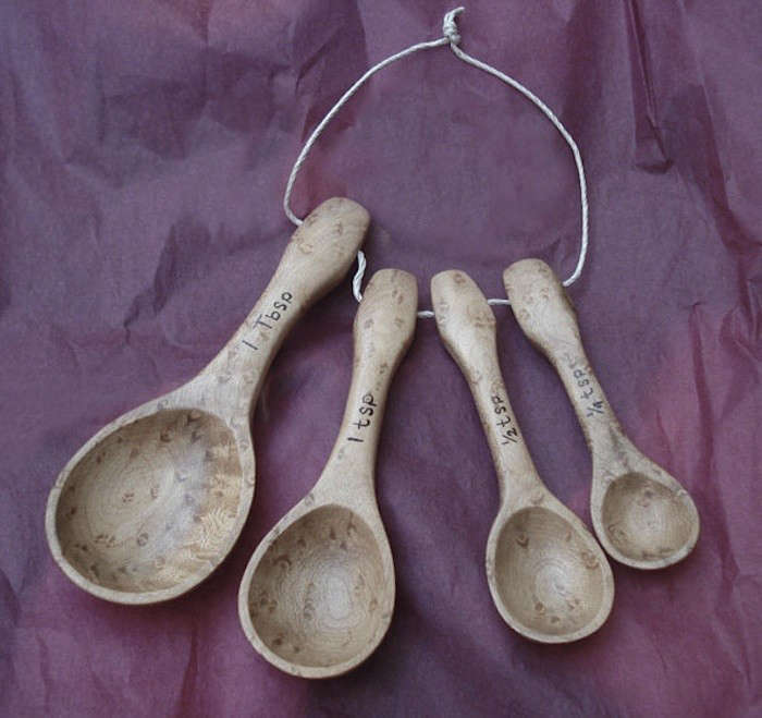 Meb's Kitchenwares Wood Measuring Spoons