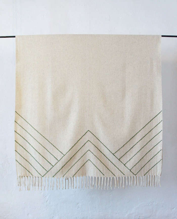 Stella Lines Embroidered Blanket TRIANGLE