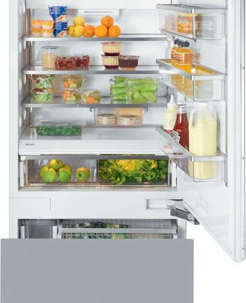 miele independence series kf1801 built in fully integrated bottom freezer refri 8