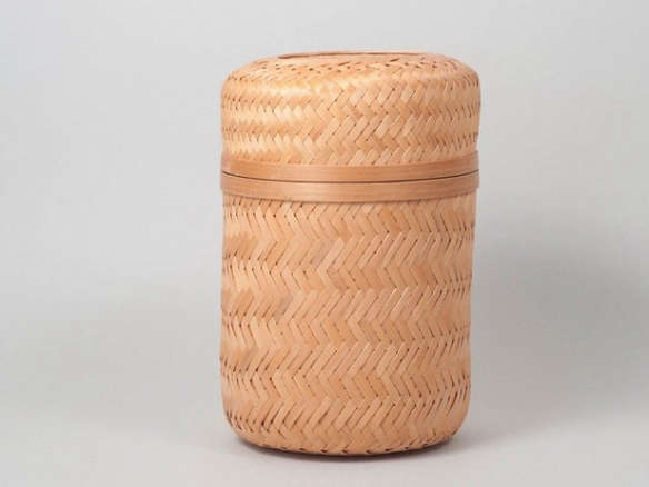 bamboo storage jar with lid 8