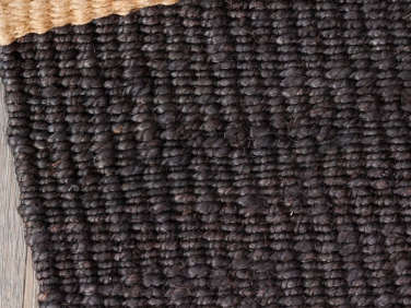 Nest Weave Rug Charcoal  