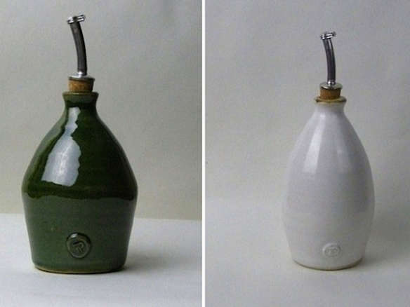 green olive oil dressing bottle 8