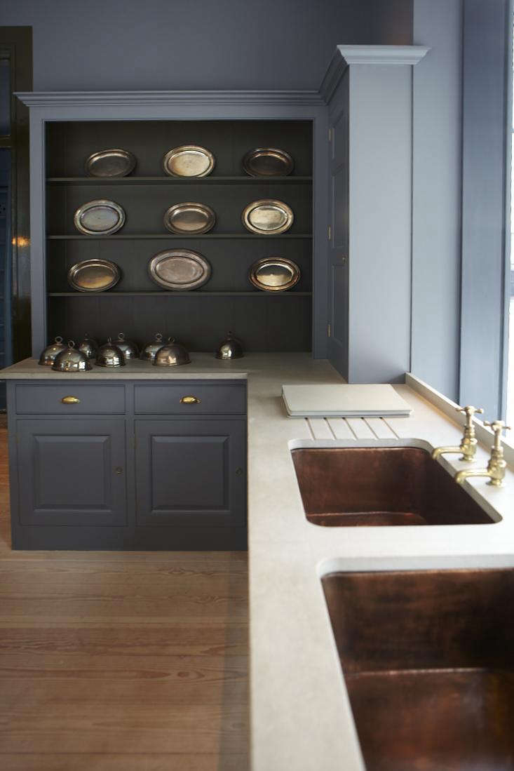 one alternative: not a double bowl sink per se, but two sinks, separated. see&# 15