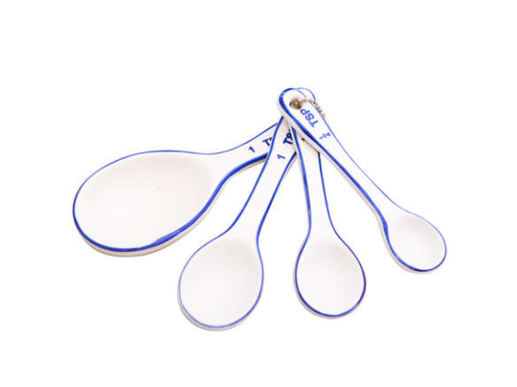porcelain measuring spoons set 8