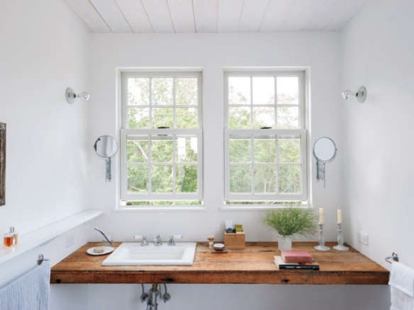 Bathroom of the Week In Brooklyn Heights An Ethereal Bath in White Concrete portrait 39